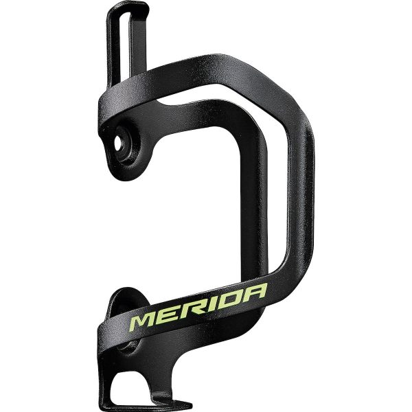 Флягоутримувач Merida Pure Black, green Alloy 2 steel bolts Sideload