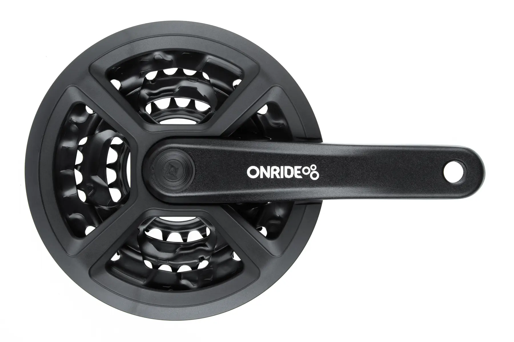 Шатуни Onride Trio 810P, під квадрат, 175 мм, 22-32-42Т, на 8/7/6 швидкостей