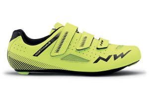 Велотуфли Northwave Core Yellow Fluo/black