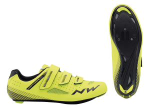 Велотуфлі Northwave Core Yellow Fluo/black