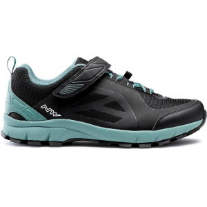 Велотуфли Northwave Escape Evo Black/Coral Green