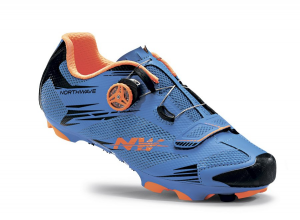 Велотуфли Northwave Scorpius 2 Plus Blue/orange
