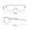 Велоочки Shimano Spark Ridescape Gravel, синие (саt 2) 115833