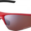 Велоочки Shimano Twinspark Ridescape High Contrast, красные (саt 3)