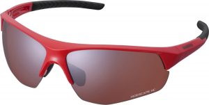Велоочки Shimano Twinspark Ridescape High Contrast, красные (саt 3)
