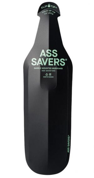 Быстроземный задний брызговик по седло Ass Saver Big Ass Savers, Black