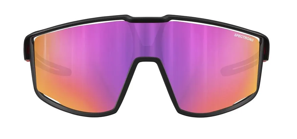 Дитячі велоокуляри Julbo Fury S (Spectron 3CF) black/pink (8-12 лет) (саt 3)