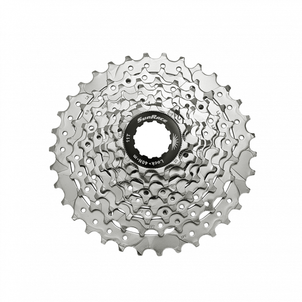 Кассета SunRace CSM96 9AV N, 9 скоростей, 11-34T, Nickel