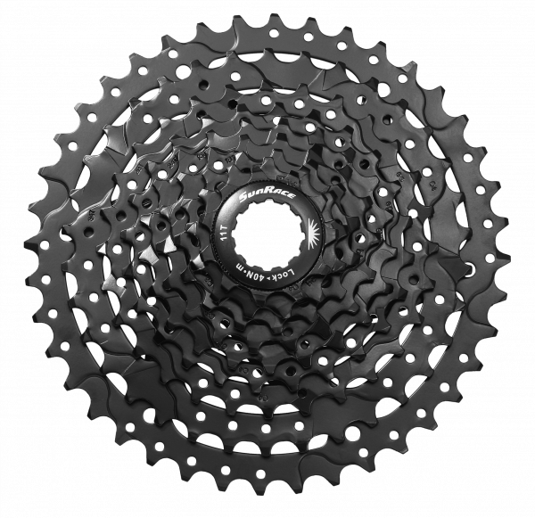 Кассета SunRace CSM980 9AX, 9 скоростей, 11-40T, Black