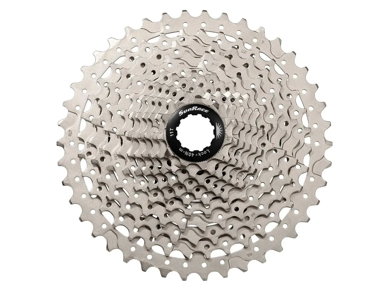 Кассета SunRace CSMS7 EAY, 11 скоростей, 11-42Т, Silver