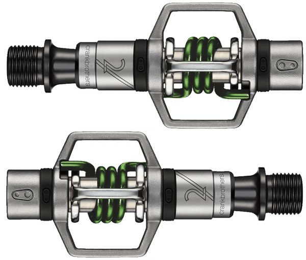 Контактні педалі Crankbrothers Eggbeater 2 Black/Green