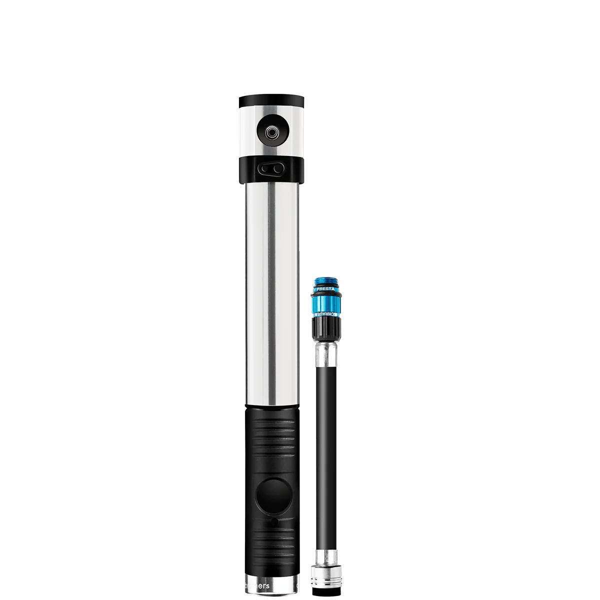 Насос Crankbrothers KLIC HV, Silver (Presta/Schrader)