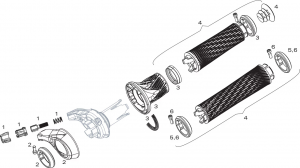 Натяжитель троса Sram XX1/X0 Grip Shift Adjusting Barrel