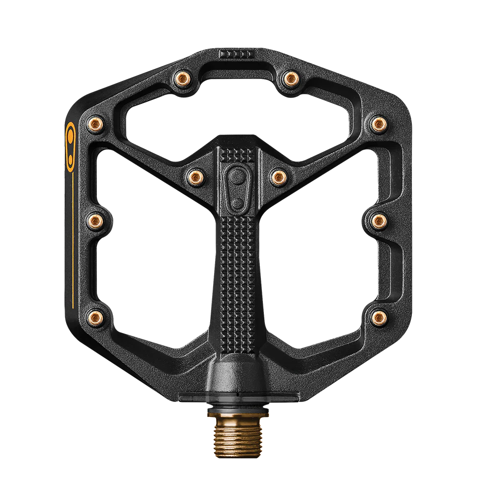 Педали Crankbrothers Stamp 11 Small, Black/Gold