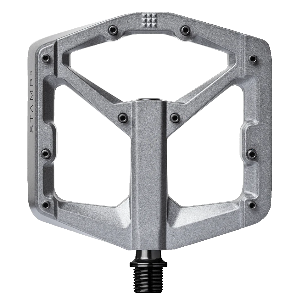 Педали Crankbrothers Stamp 3 Large, Grey (Magnesium)