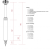 Підсідельний штир Merida Seatpost Expert TR II, діаметр 34,9 мм, хід 150 мм Black 117032