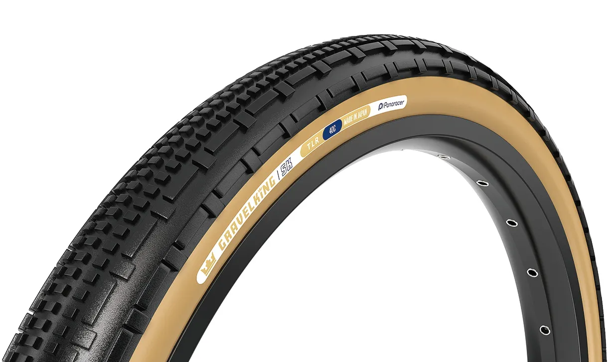 Покрышка Panaracer GravelKing SK, 700x35C Black/Brown