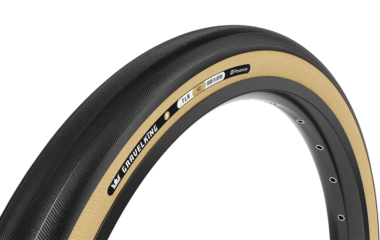 Покрышка Panaracer GravelKing Slick R, 700x35C Black/Amber