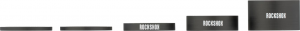 Проставки рулевой колонки RockShox UD Carbon, Gloss White Logo (2.5 мм x 2, 5 мм x 1, 10 мм x 1, 20 мм x 1)