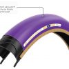Покрышка Panaracer GravelKing SK, 700x40C Black/Brown 119170