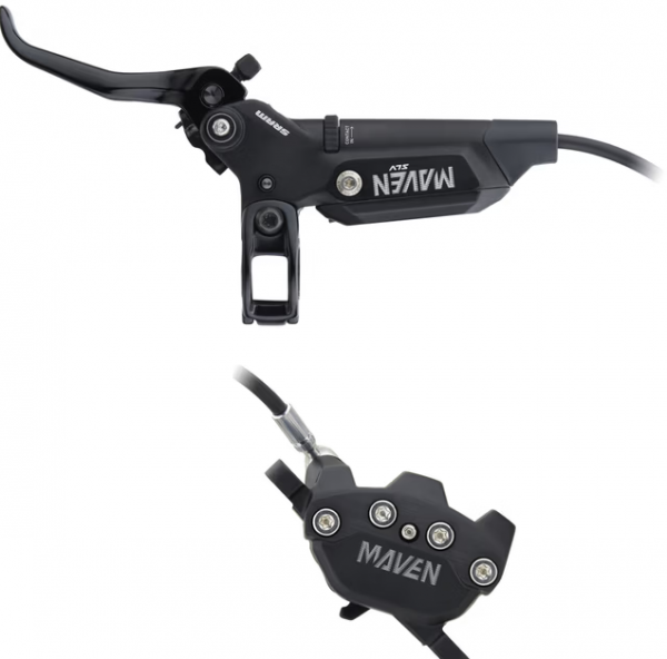 Гальмо переднє Sram Maven Silver – Front 950 мм Hose, Black