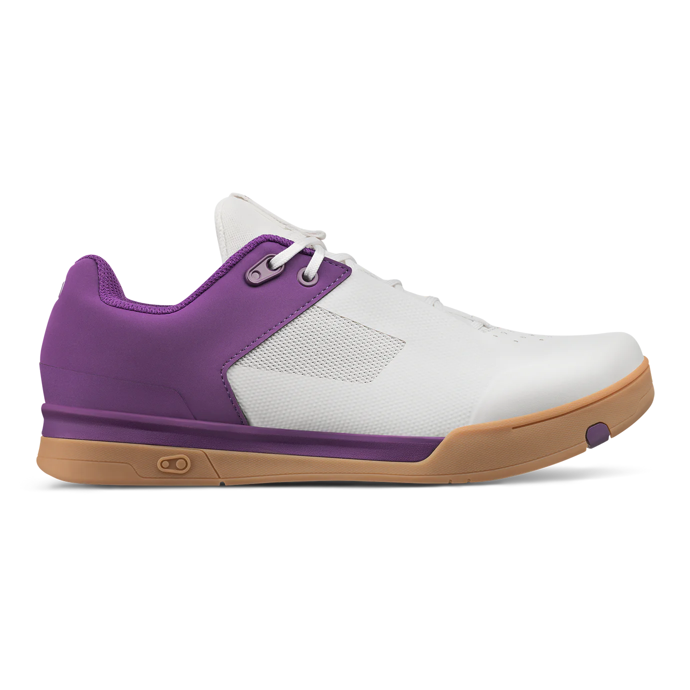 Велообувь CrankBrothers Shoes Mallet Lace White/Purple – Gum Outsole – Bernard Kerr