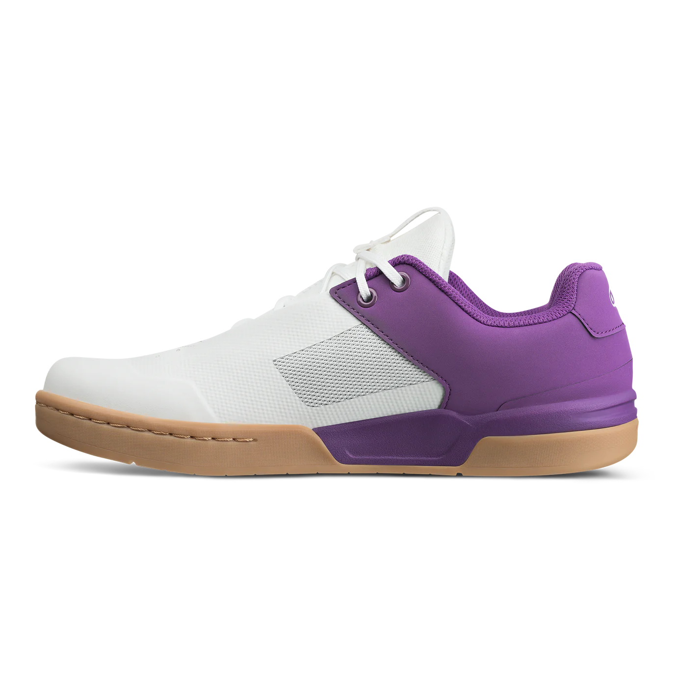 Велообувь CrankBrothers Shoes Stamp Lace White/Purple – Gum Outsole – Bernard Kerr