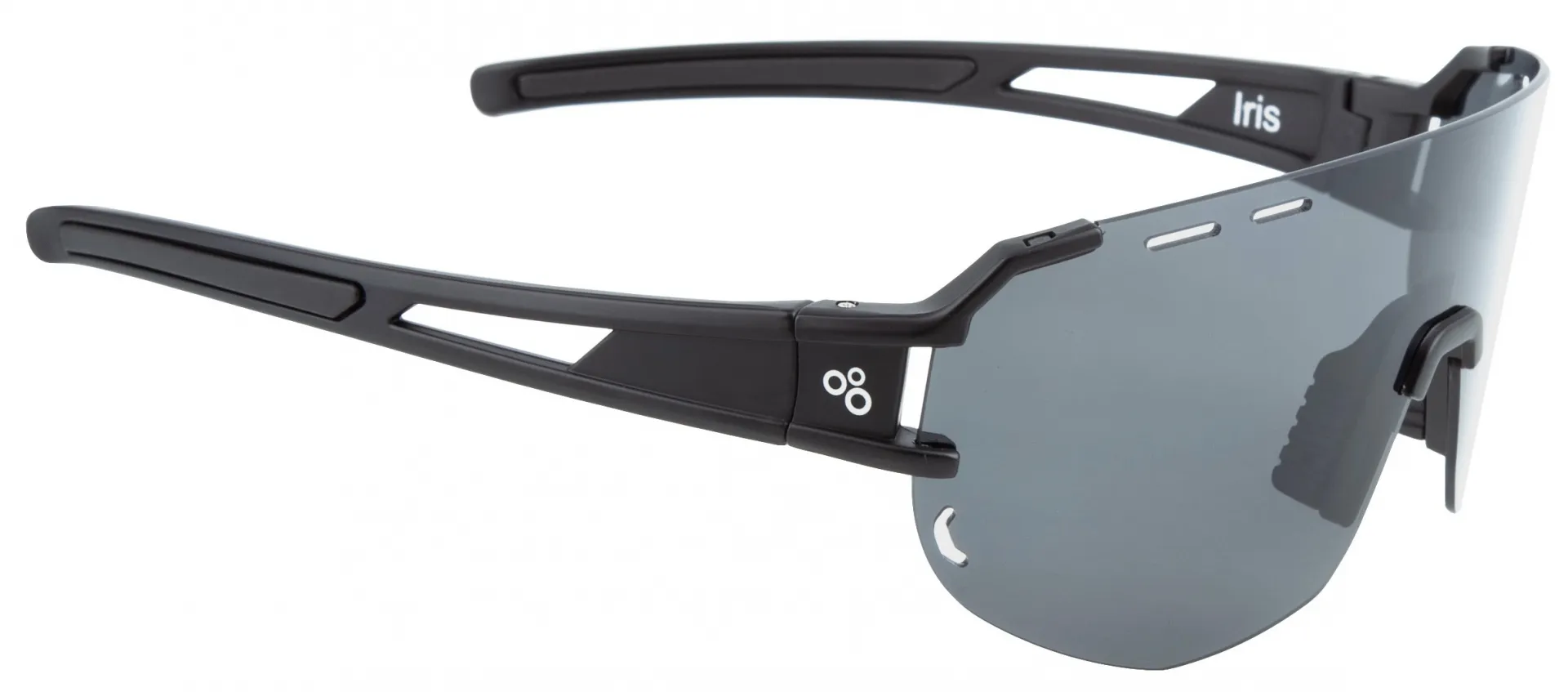 Велоочки Onride Iris, черные с дымчатыми линзами (17%) в жестком чехле (Cat.3)