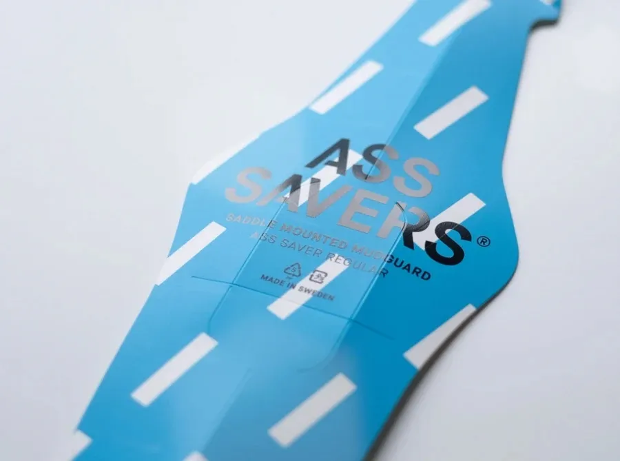Задний брызговик по седло Ass Saver Regular Ass Savers, Bold Rain Blue