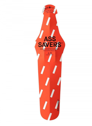 Задній бризковик під сідло Ass Saver Regular Ass Savers, Bold Rain Red