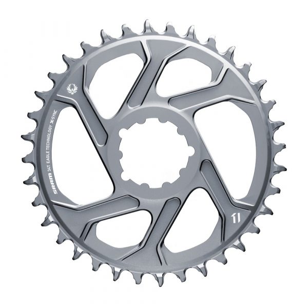 Звезда Sram X-Sync 2 34T Direct Mount 6 мм Offset Eagle Polar Grey
