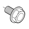 Болт крепления шатунов под квадрат Shimano FC-M340/M290 123458
