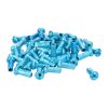 Ниппель DT Swiss алюминий 2.0 х 12 мм (100 шт) Turquoise