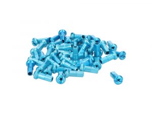 Ниппель DT Swiss алюминий 2.0 х 12 мм (100 шт) Turquoise
