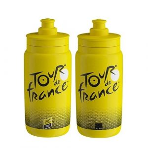 Фляга Elite Fly Tour de France 2024 желтый 550 мл