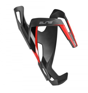Флягодержатель Elite Vico Carbon черный/красный глянцевый