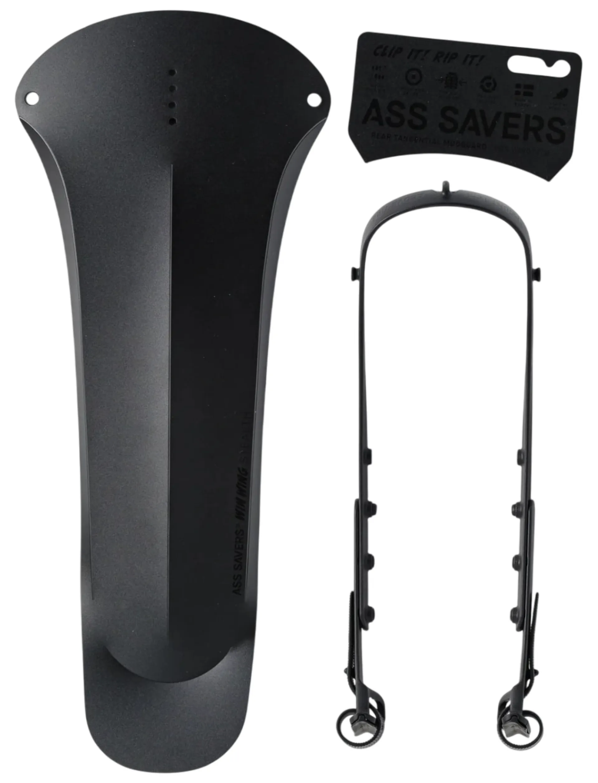 Крыло заднее Ass Savers Win Wing MTB Stealth