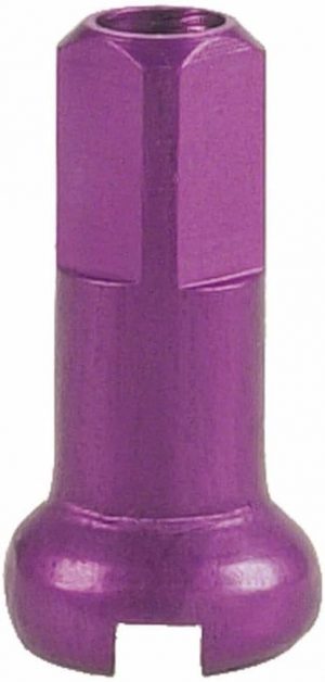 Ниппель DT Swiss алюминий 2.0 х 12 мм (100 шт) Purple