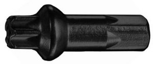 Ниппели DT Swiss Squorx Pro Head Aluminium 2.0 x 15 мм, черные 100 шт