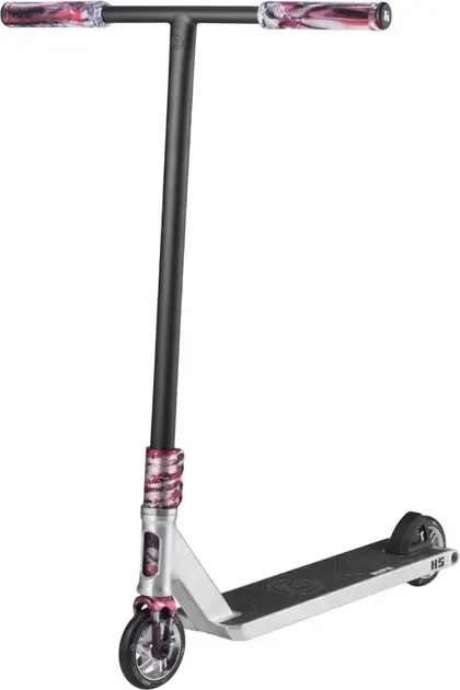 Самокат трюковый Hipe H5 Silver/Red