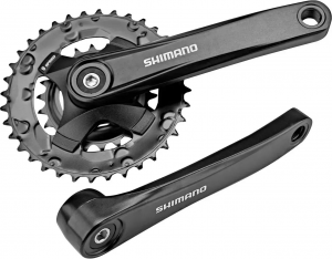 Шатуны Shimano FC-MT101-2х9 Altus 175 мм 36х22 (OEM)