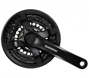 Шатуны Shimano Tourney FC-TY501, 170мм, 42x34x24 OEM