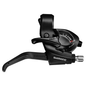 Шифтер/гальмівна ручка Shimano Tourney ST-EF41 6 швидкостей права чорна (OEM)