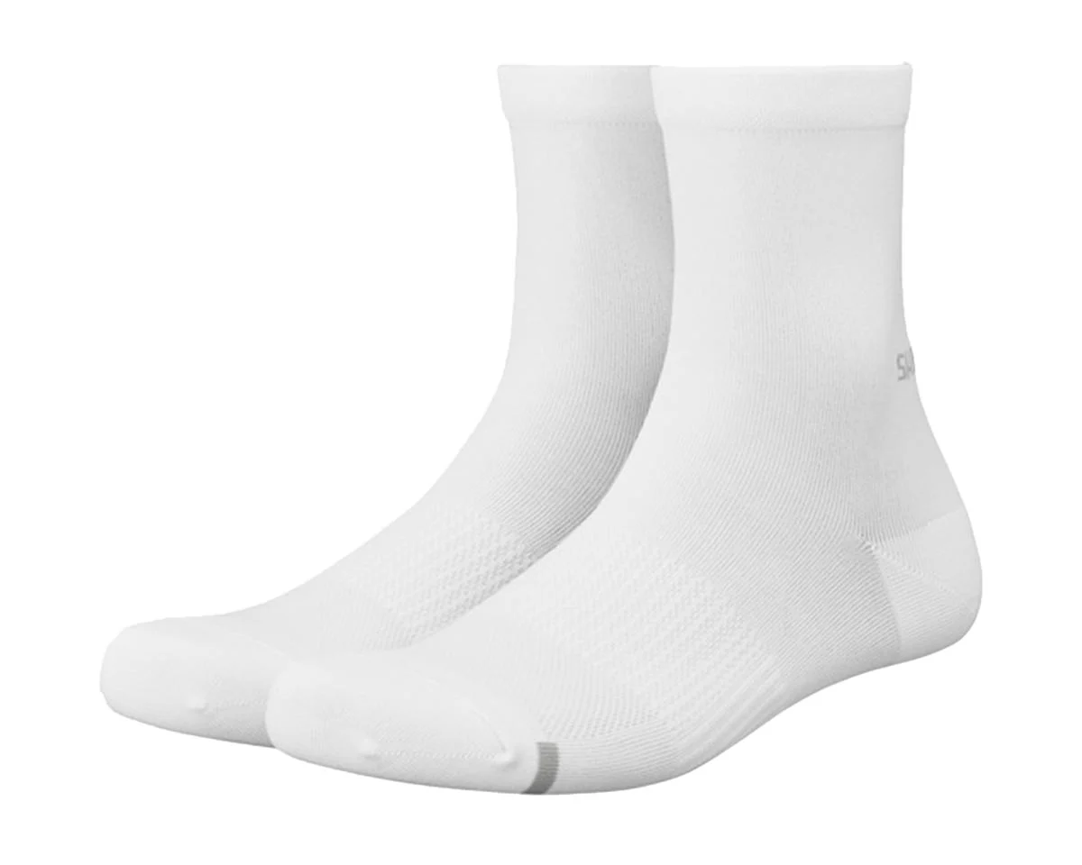 Велошкарпетки Shimano Performance Mid, білі