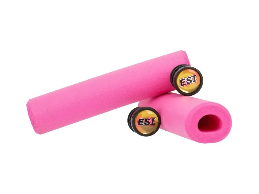Велосипедные грипсы ESI Extra Chunky Pink (розовые) 34 мм