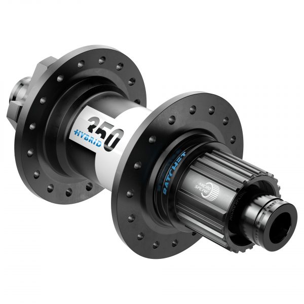 Втулка задняя DT Swiss 350 148/12 IS-6 bolt Shimano Steel 12 32 отв. Hybrid