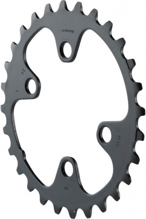 Звезда шатунов Shimano FC-M6000-2 Deore, 28зуб.-BG для 38-28, 10/11 скоростей