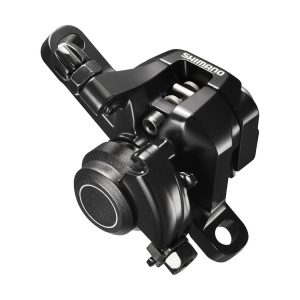 Дисковый тормоз механический Shimano BR-R317-R, задний, адаптер