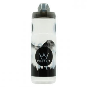Фляга Peaty’s x Fidlock Lockin Bottle, Mountains / Clear, 450 мл