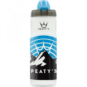 Фляга Peaty’s x Fidlock Lockin Bottle, Mountains / Clear, 600 мл